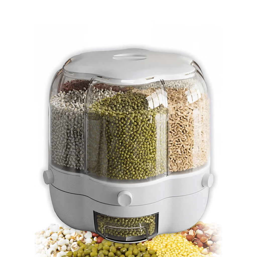 موزع ذكي للحبوب والمواد الجافة